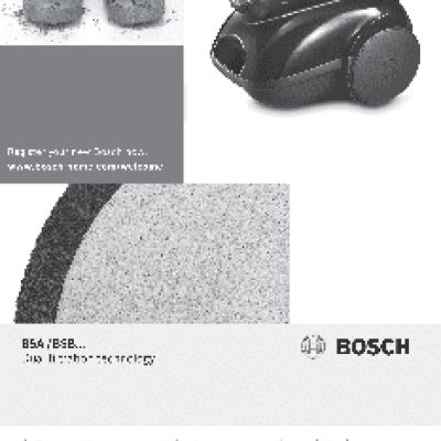 BOSCH BSA2680 Sphera Bagless