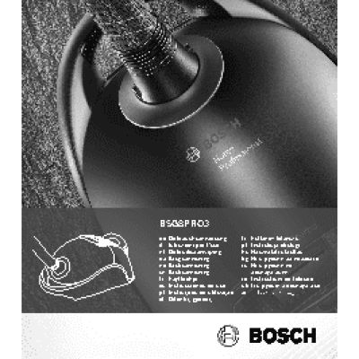 BOSCH BSG 8PRO3