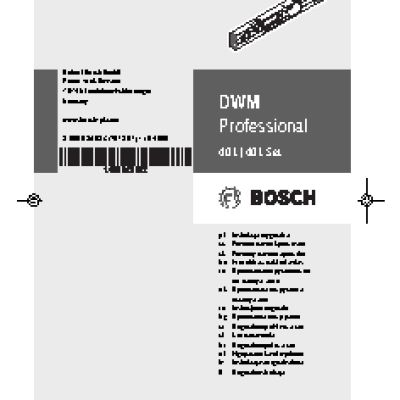 BOSCH DWM 40 L SET