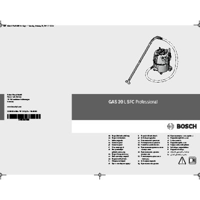 BOSCH GAS 20 L SFC