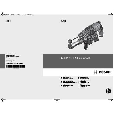 BOSCH GBH 2-23 REA