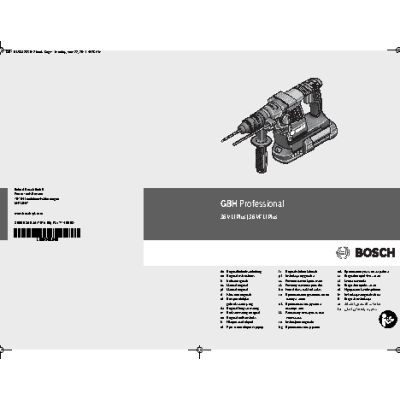 BOSCH GBH 36 V-LI Plus