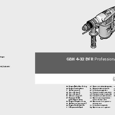 BOSCH GBH 4-32 DFR Professional