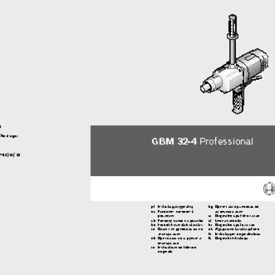 BOSCH GBM 32-4 Professional