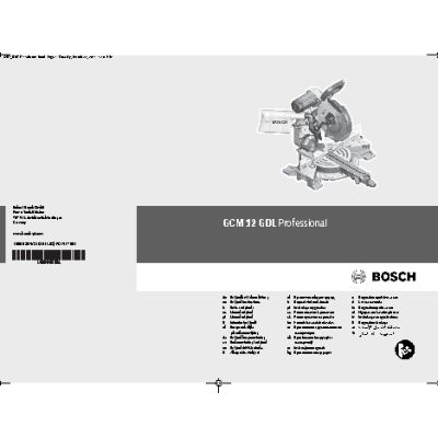BOSCH GCM 12 GDL Professional