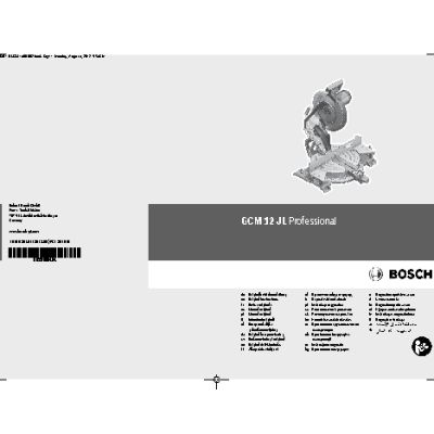 BOSCH GCM 12 JL