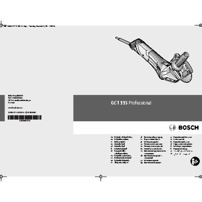 BOSCH GCT 115
