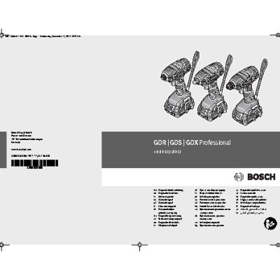 BOSCH GDR 14, 4 V-LI Professional