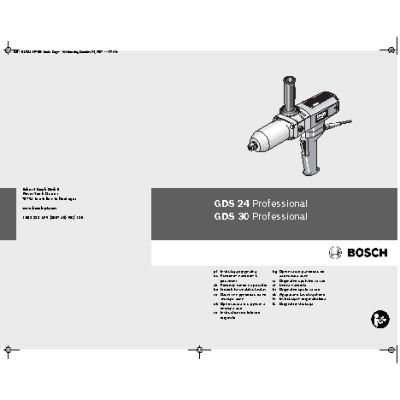 BOSCH GDS24