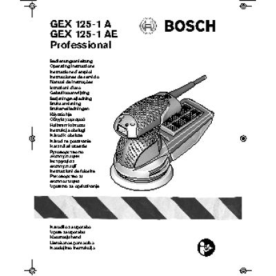 BOSCH GEX 125-1 AE Professional