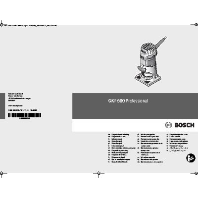 BOSCH GKF 600 (060160A102)