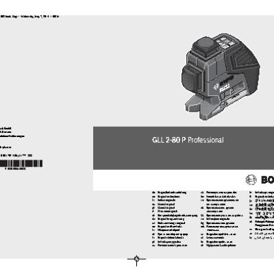 BOSCH (0 601 063 208) GLL 2-80 P