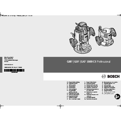 BOSCH GOF 1600 CE L-BOXX