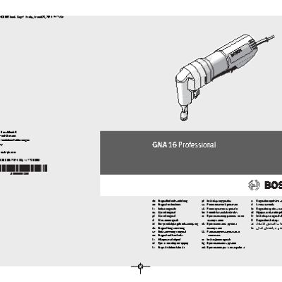 BOSCH GNA 16 Professional