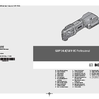 BOSCH GOP 14,4 V-EC