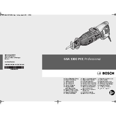BOSCH GSA 1300 PCE