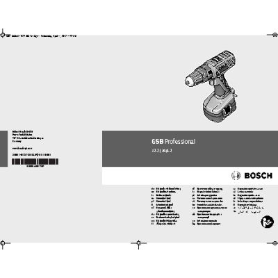 BOSCH GSB 12-2