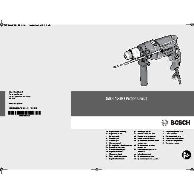 BOSCH GSB 1300