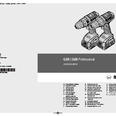 BOSCH GSB 14, 4 V-LI