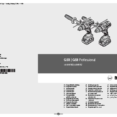 BOSCH GSB 18 VE-EC (06019F1300)