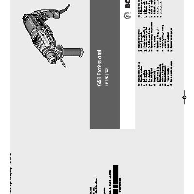 BOSCH GSB 19-2 RE (060117B600)