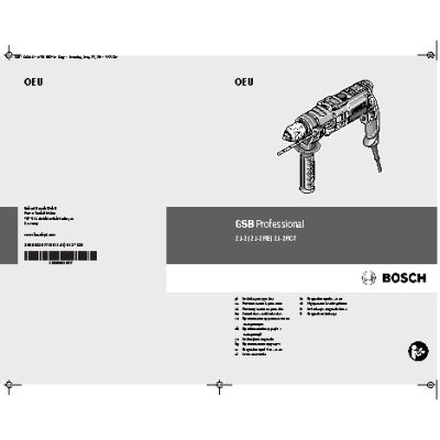 BOSCH GSB 21-2 RCT Professional