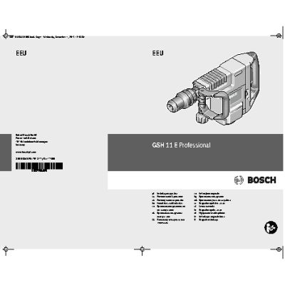 BOSCH GSH11E