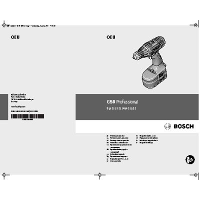 BOSCH GSR 14, 4-2 1.5Ah x2 Case