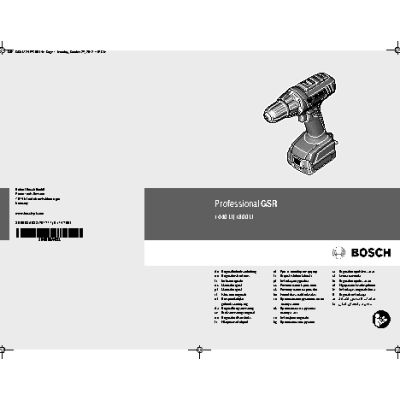 BOSCH GSR 1800-LI Professional