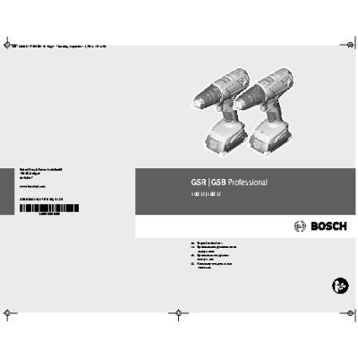 BOSCH GSR 180-Li (06019F8120)