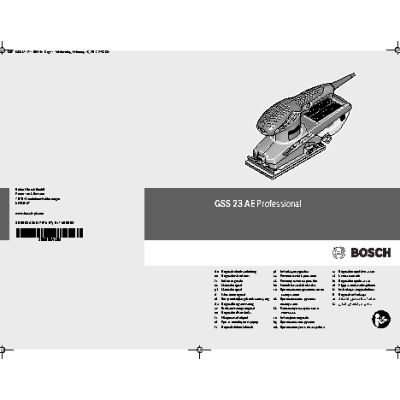 BOSCH GSS 23 AE