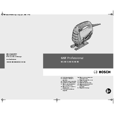 BOSCH GST 65 B