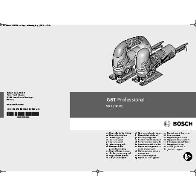 BOSCH GST 90E PROFESSIONAL