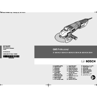BOSCH GWS 22-180 LVI