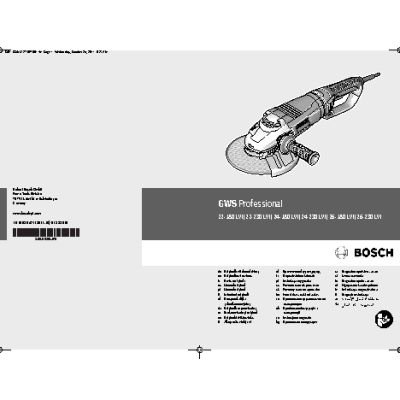 BOSCH GWS 26-230 LVI