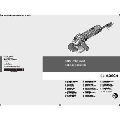 BOSCH GWS 7-125
