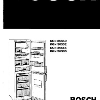 BOSCH KGN 36 S52