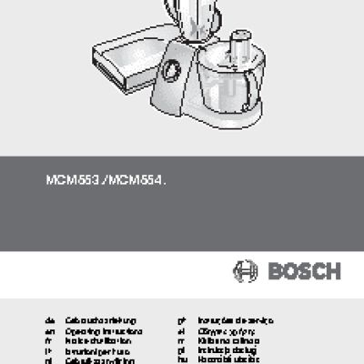 BOSCH MCM5540