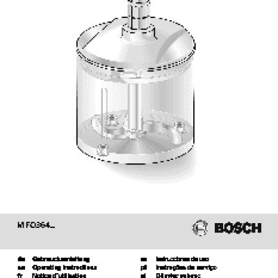 BOSCH MFQ 36Gold
