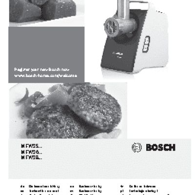 BOSCH MFW3520W CompactPower