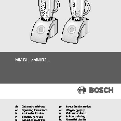 BOSCH MMB1001