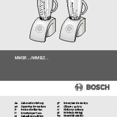 BOSCH MMB-2001