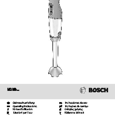 BOSCH MSM 87140