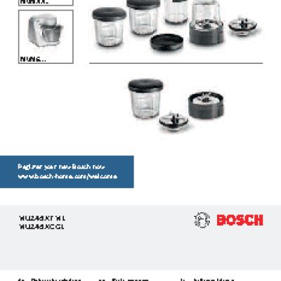 BOSCH MUZ45XCG1
