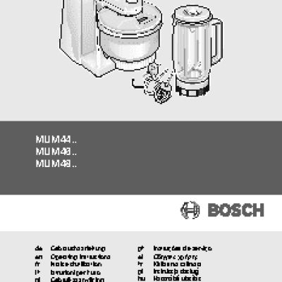 BOSCH MUM4855