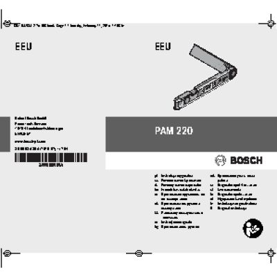 BOSCH PAM 220