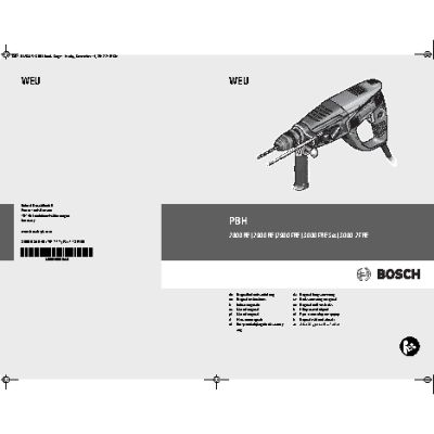 BOSCH PBH 2900 RE Professional