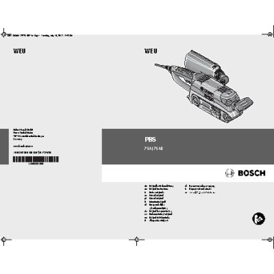 BOSCH PBS 75 AE