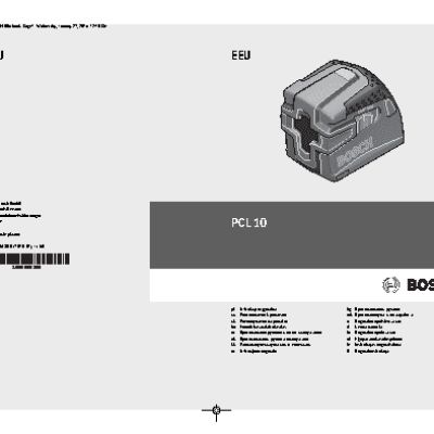 BOSCH PCL 10 (0603008120)