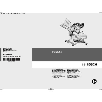 BOSCH PCM 8 S